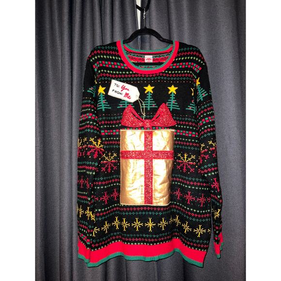 Ugly Christmas Sweater Xmas Size XL - Picture 1 of 3